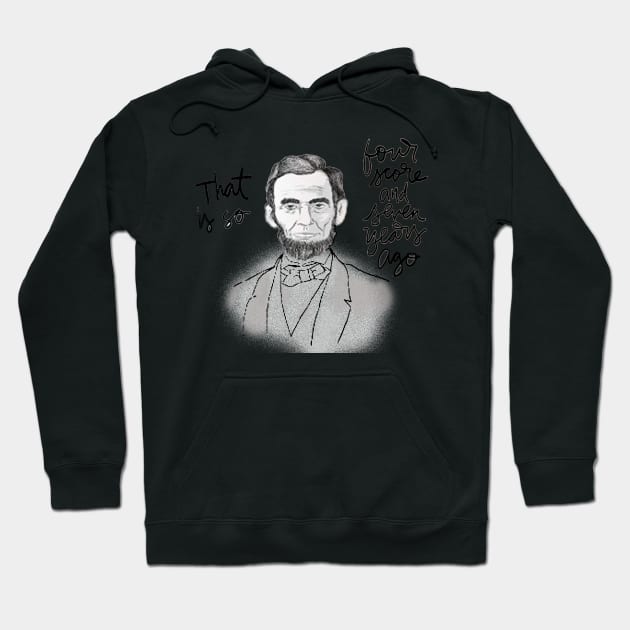 Four Score Hoodie by theatreheathen